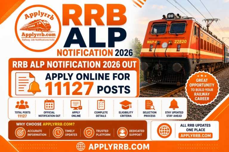 RRB ALP Notification 2026