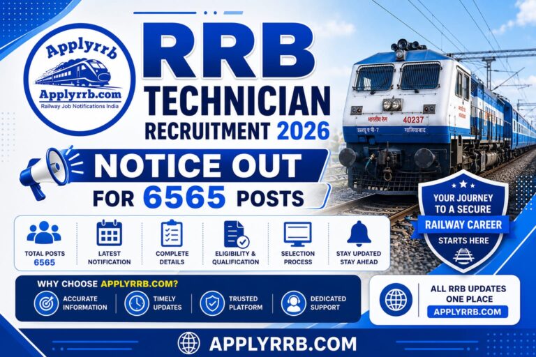 RRB Technician Recruitment 2026