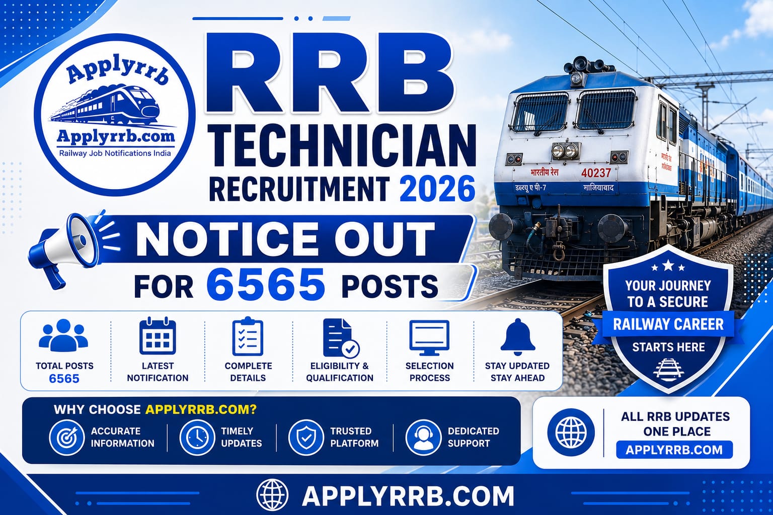 RRB Technician Recruitment 2026